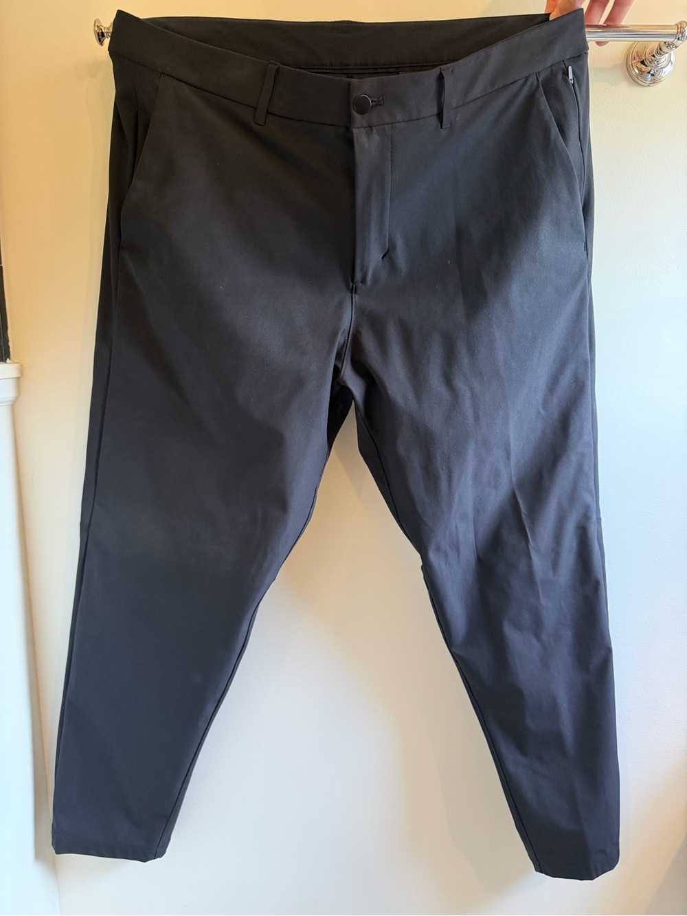 lululemon athletica Men's Black Performance Chinos